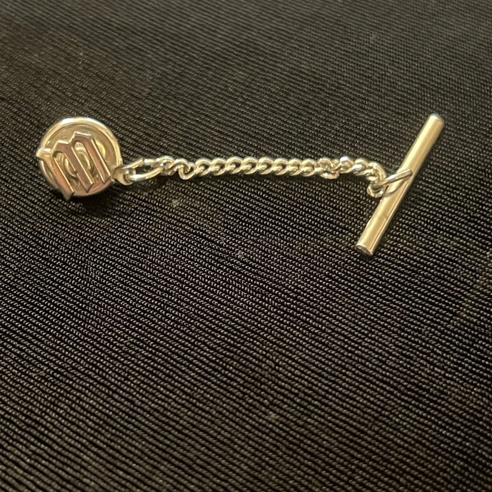 Silver Chain‎ Tie Bar